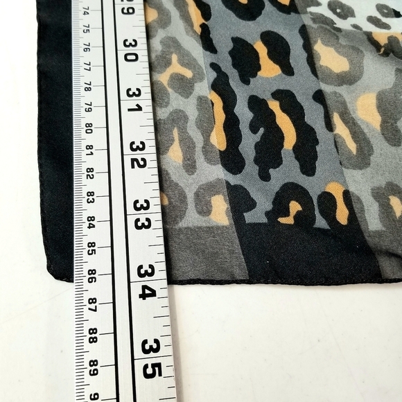 Symphony Made In Italy Animal Safari Print Polyester Scarf,  34 " x 34 " - Picture 8 of 10